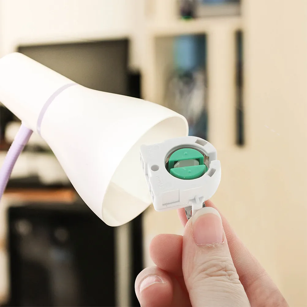 

Набор из 12 универсальных патронов T8 для люминесцентных ламп, основание для светодиодных и потолочных светильников, для установки и замены