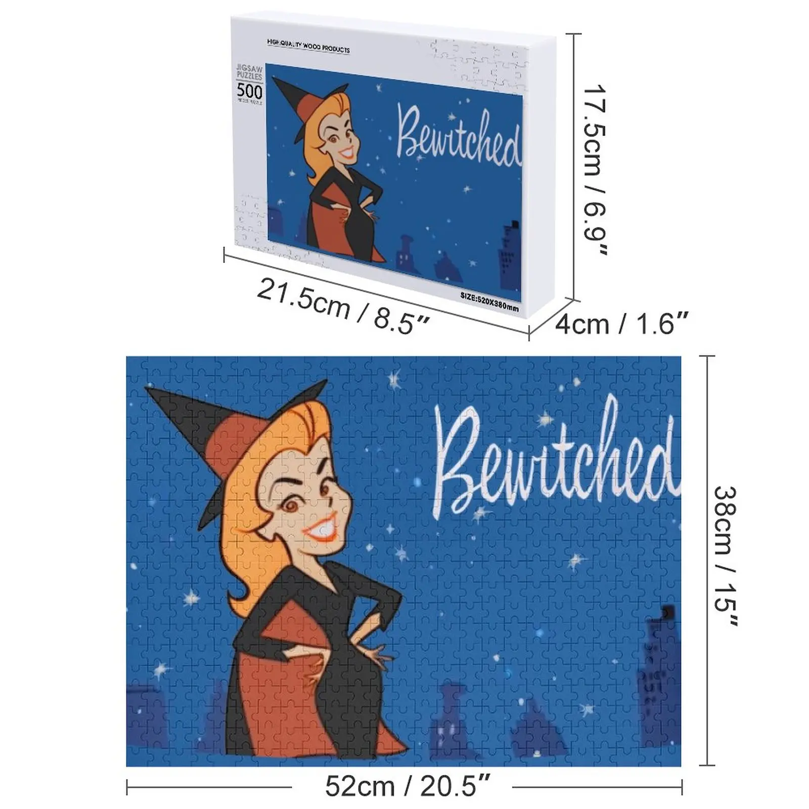 عرض مسحور عنوان الافتتاح - فقط تذبذب أنفك! !! بازل قطع اسم مخصص لعبة طفل لغز صور مخصصة