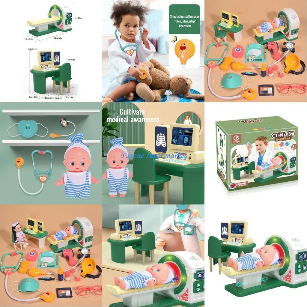 090B Mini sistema médico eléctrico portátil para jugar juguetes juegos educativos mejor soldado americano