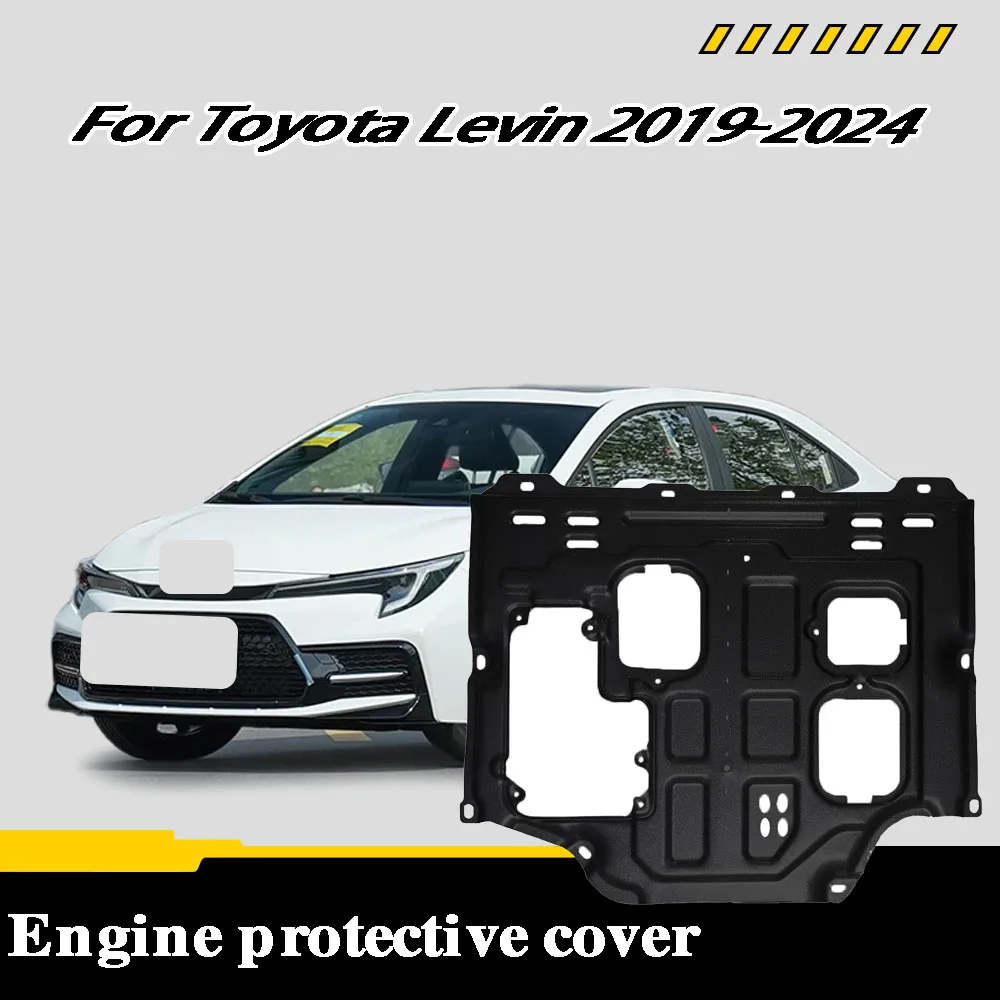 Under Engine Guard Plate For Toyota Levin 2019-2024 1.5L 1.8L Mud Fender Cover mudguard protector Front Underbody Shield