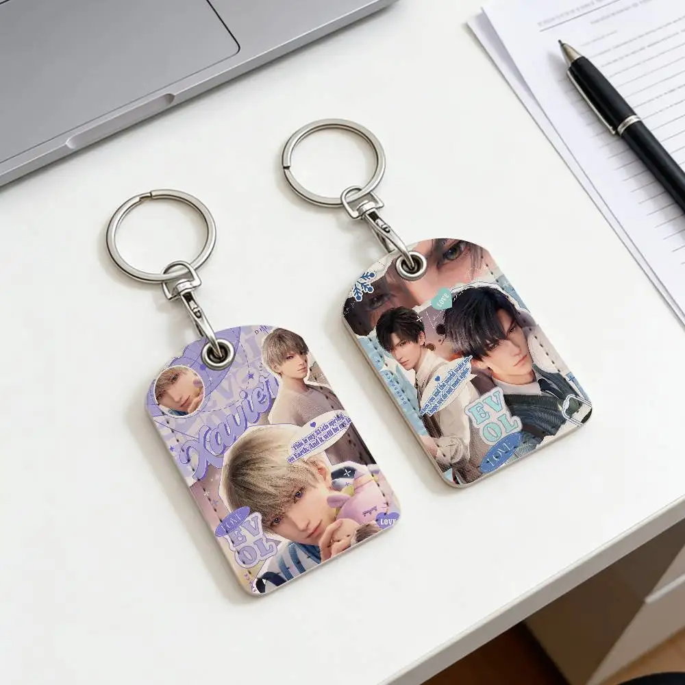 لعبة الحب وD-DEEPSPACE Sylus Zayne Xavier 83 مشبك بطاقات كم واقي حافلة البنك بطاقة الائتمان كم واقية بطاقة الهوية