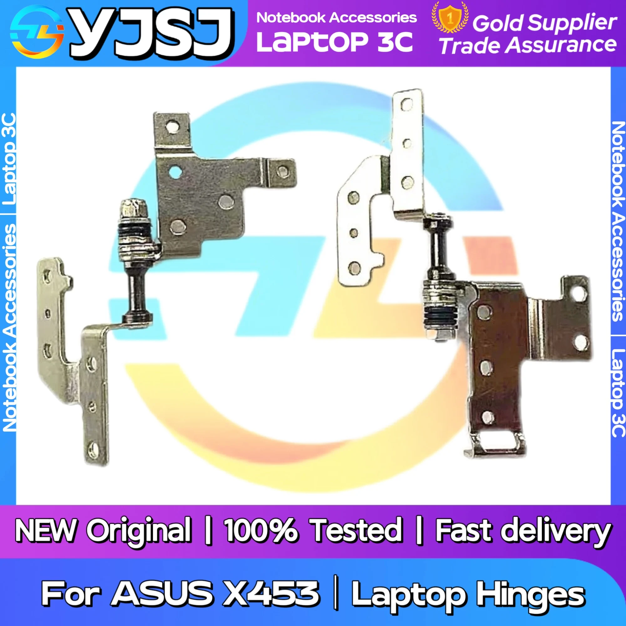 

New Original Laptop Notebook Hinges LCD shaft For ASUS X453 x453m LCD Screen Hinge
