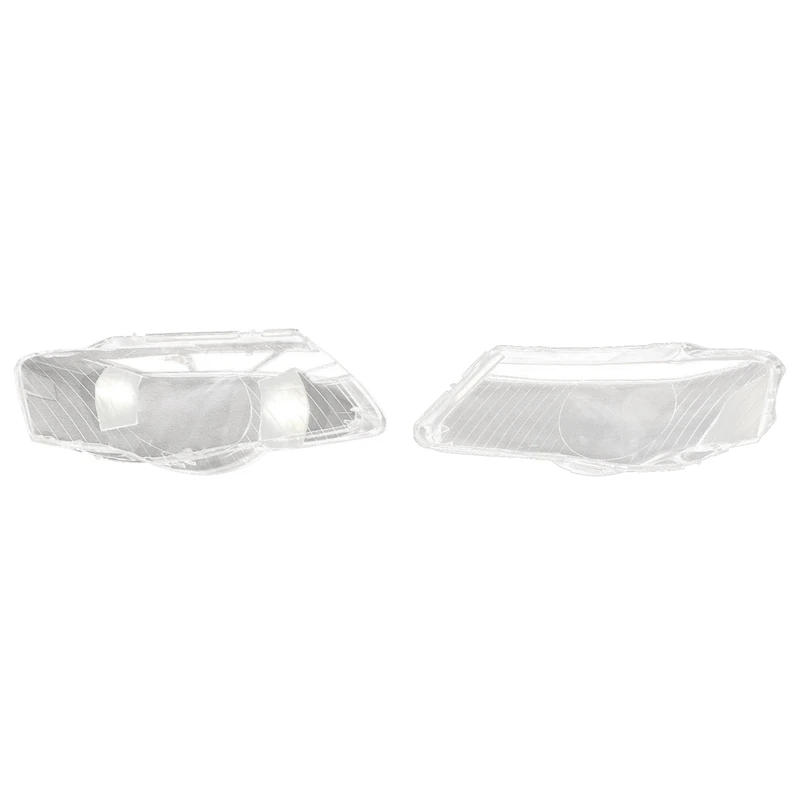 

2 Pcs Car Headlight Head Light Lamp Waterproof Bright Clear Cover Lens For Passat B6 Headlights R36, Left & Right