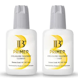 Korea Original IBeauty Primer Glue for Eyelash Extensions 15ml Professional IB Clear Banana Scent False Lash Adhesive Suppliers