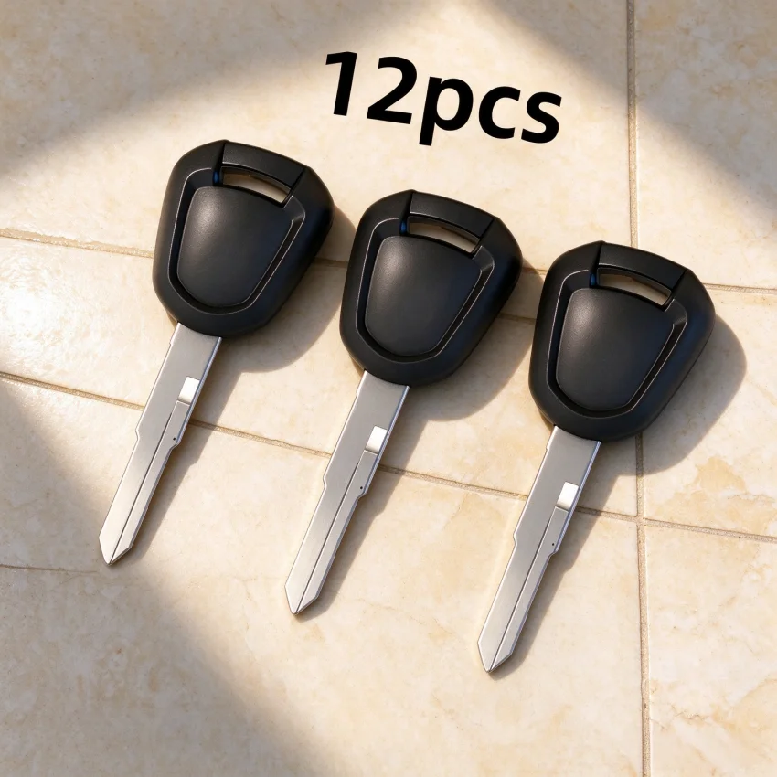 12pcs 24pcs For Honda  CB190R CB190R CB190TR CB190X CB400X CB400F CM300 CBR400 motorcycle key blanks Blank  Replace Uncut