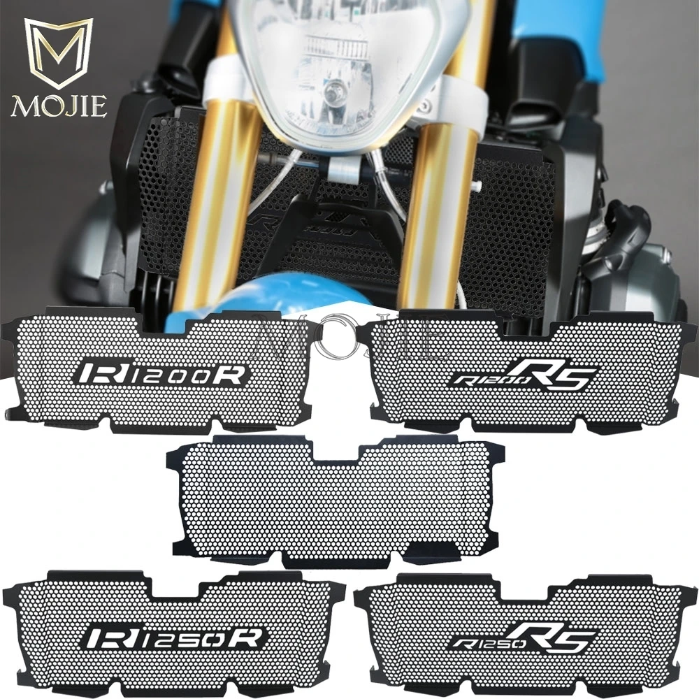 For BMW R1200R R1200RS 2015-2018 Motorcycle Radiator Grille Guard Protector R1250R R 1250 R Exclusive & Sport R1250RS 2019-2024