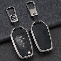 Alloy Car Key Case Cover for SAIC MAXUS T60 Smart Remote Keyless Auto Protect Shell Fob Skin Holder Accessories Car-styling
