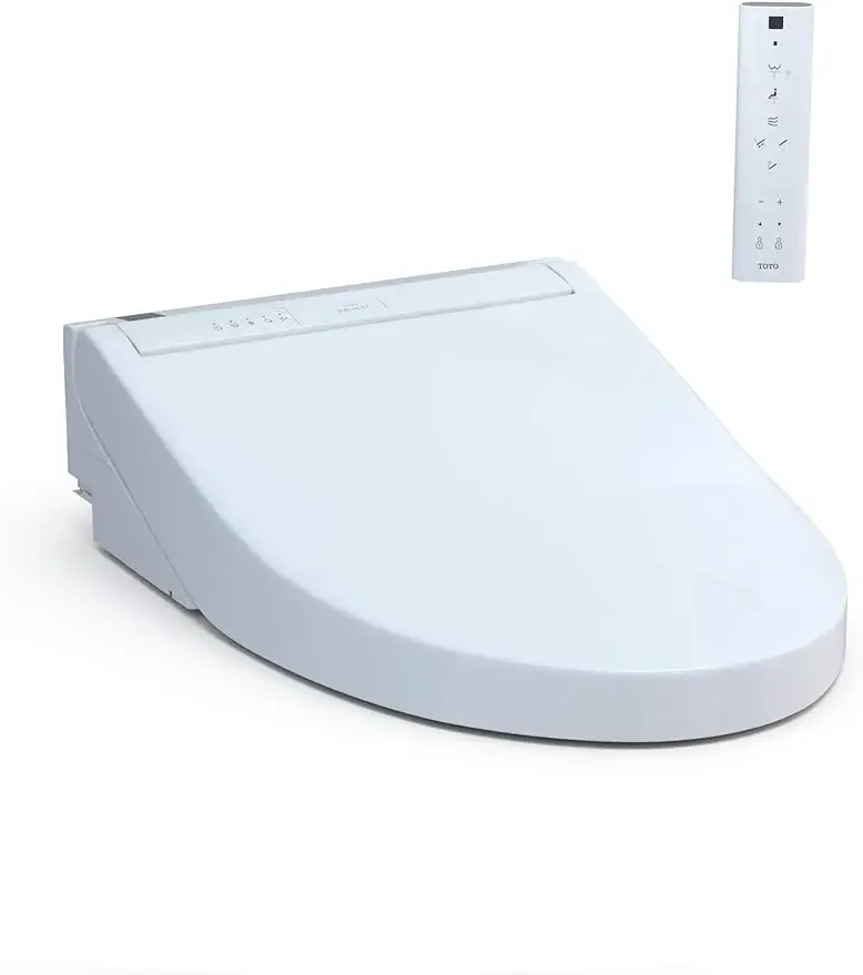 

TOTO SW3084#01 WASHLET C5 Electronic Bidet Toilet Seat with PREMIST and EWATER+ Wand Cleaning, Elongated, Cotton White