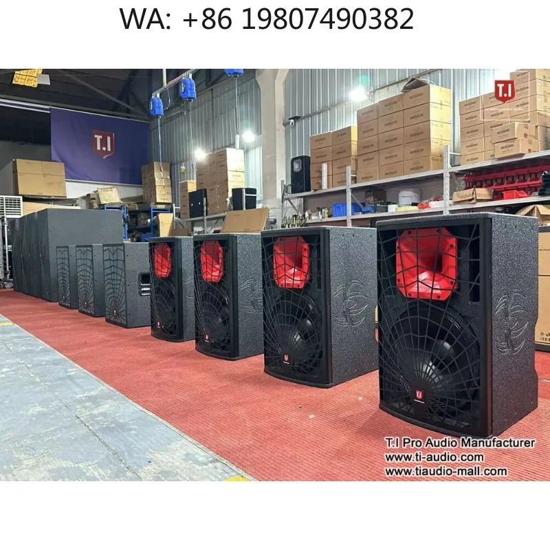 Single 10 Inch Two-Way Active Line Array Speaker, Custom Professional Sound System for Nightclub and Party Events