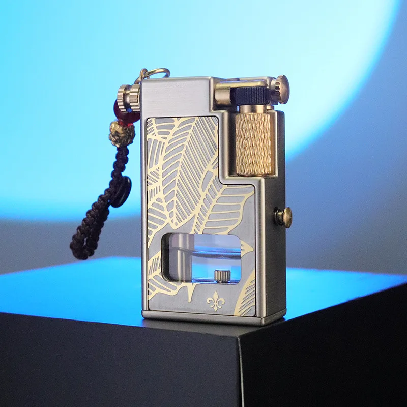 

CHIEF, черная технология, боковое зажигание, прозрачная видимая складская ветрозащитная зажигалка, мужские аксессуары для сигарет, подарки