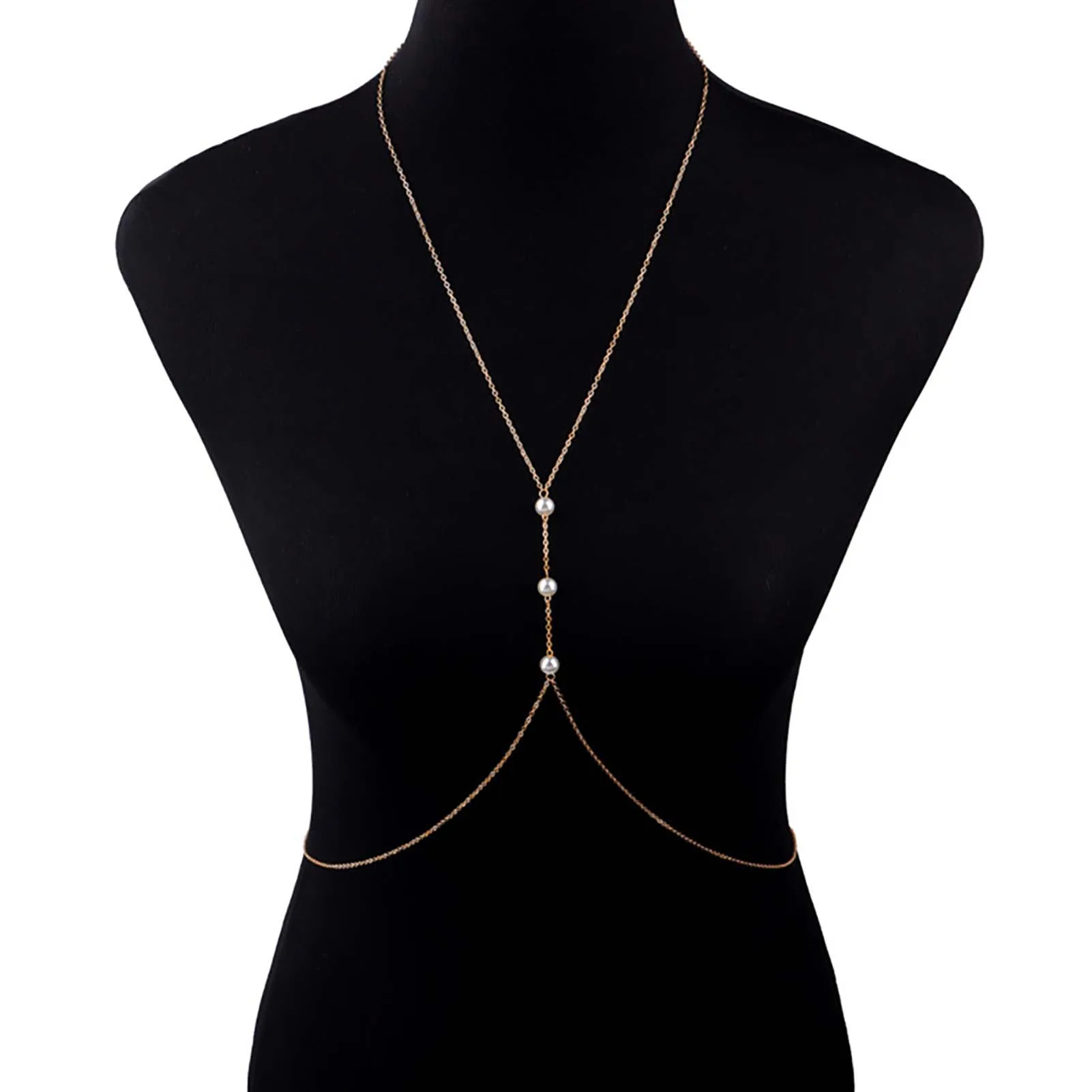 Minimalist Bodychain Jewelry Waist Chain Skin-friendly Adjustable Beauty Alloy Chain for Girls Female Clothing Collocation