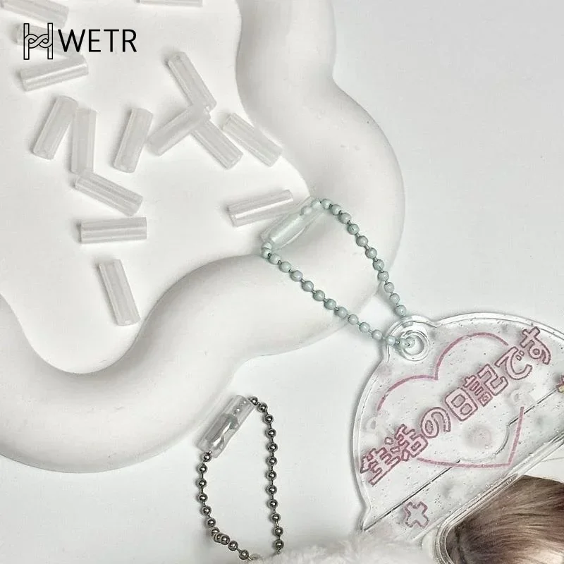 고품질 펜던트 비드 체인 안티 드롭 보호 커버 DIY 액세서리 이미지