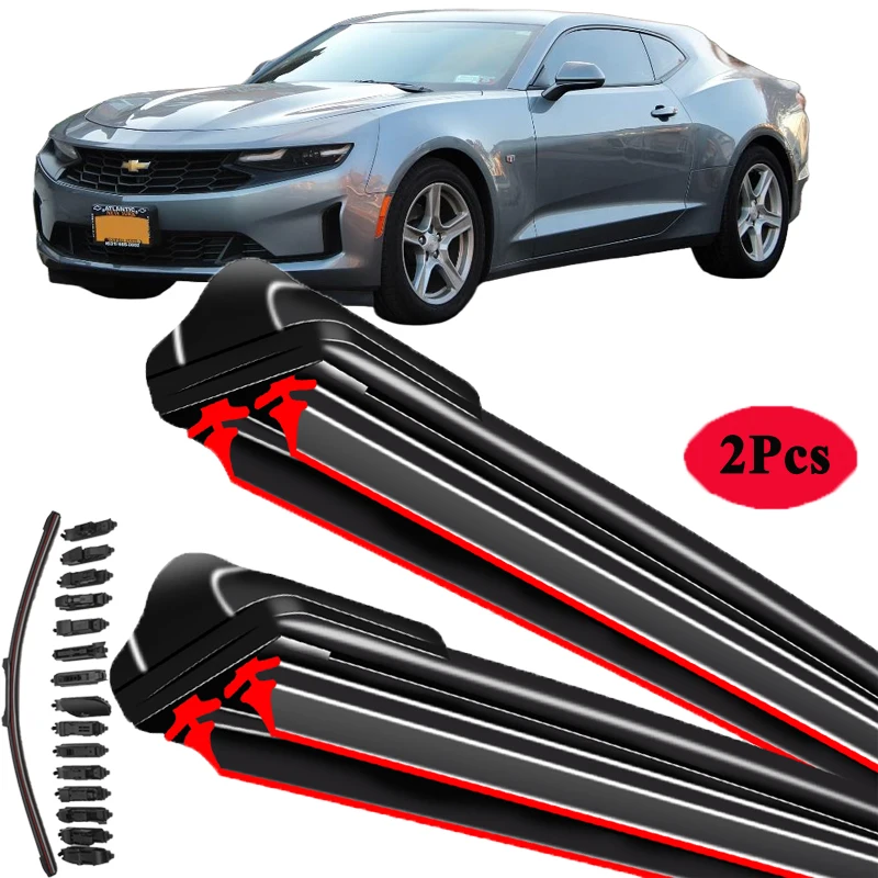 

for Chevrolet Camaro Bumblebee Convertible Coupe 2002 2009 2010 2015 2016 2018 2019 2020 2022 Double Rubber Window Wiper Blade