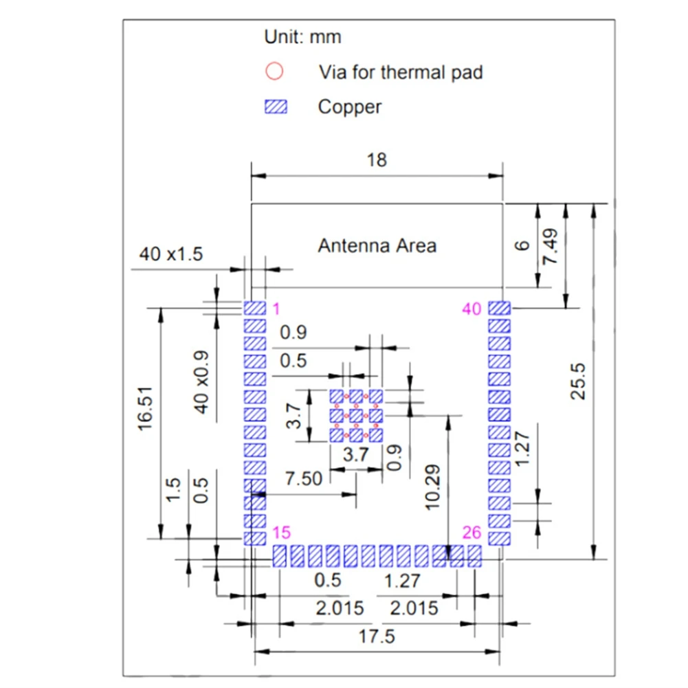 ESP32-S3-WROOM-1 Dual-Core WiFi Bluetooth5.0 ESP32-S3 ESP32-S3R2 ESP32-S3R8 ESP32 MCU IoT Wireless Module(D2NBR2)