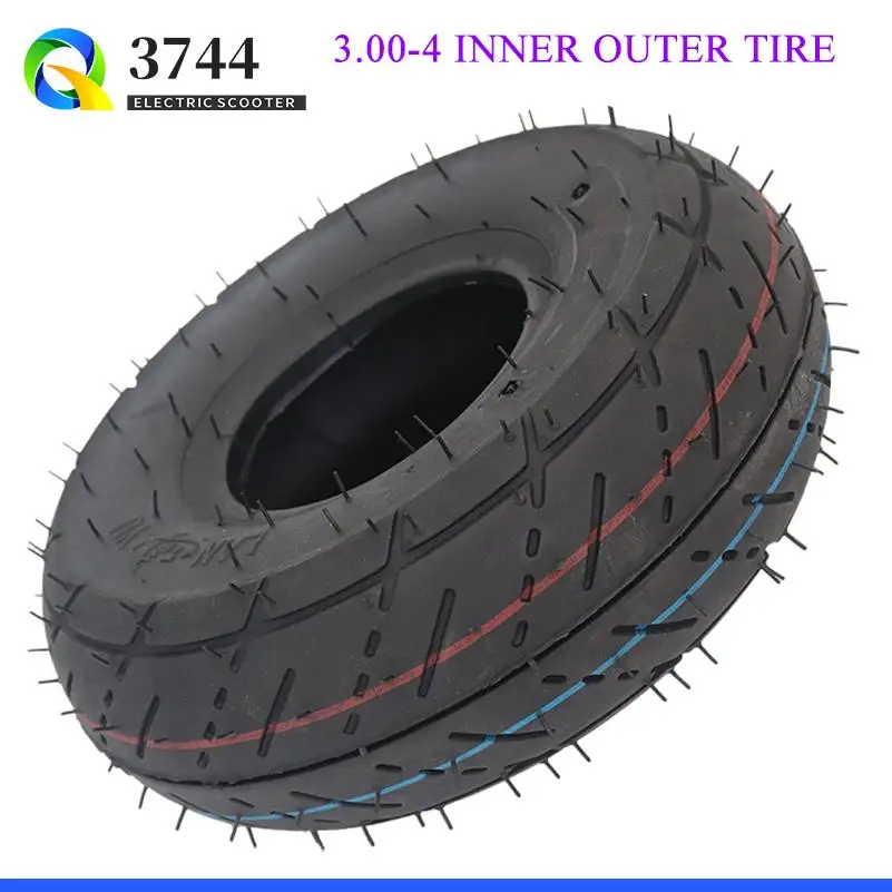 3.00-4 Inner tues Antiskid Tires for Electric Scooter, Mini Motorcycle, Trolley And Lawn Mower 3.00-4 inner camera