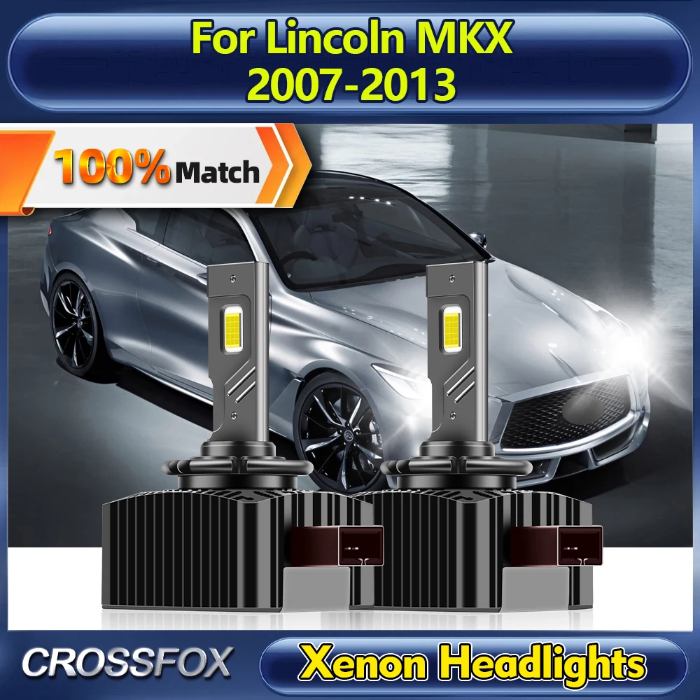 

LED Headlights Bulbs 25000LM Car Xenon HID Lights 12V 6000K Plug And Play For Lincoln MKX 2007 2008 2009 2010 2011 2012 2013