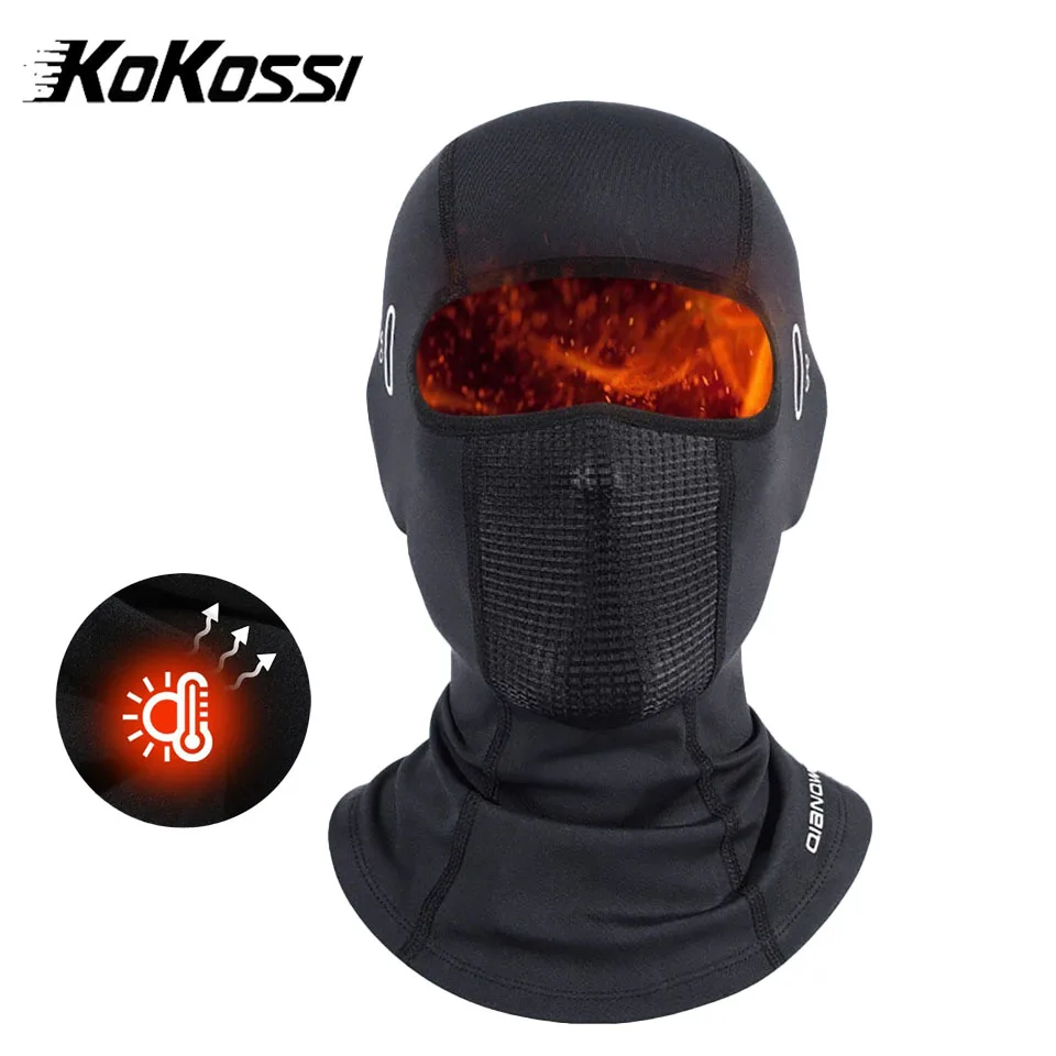 AliExpress KoKossi Winter Full Face Windproof Mask Thermal Cycling Face Mask Balaclava Warm Sports Headwear Hiking Hat Motorcycle MTB
