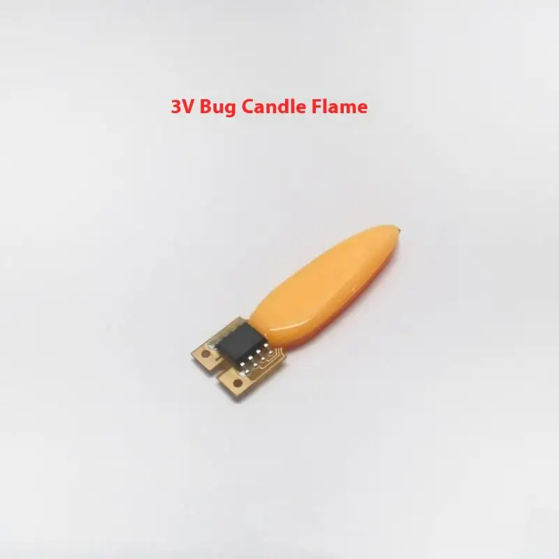 

1 Piece DC3V 1800K Warm White Birthday Party Camping Light Bulb Flash Candle Flame Light LED Alien Decorative Light Accessories