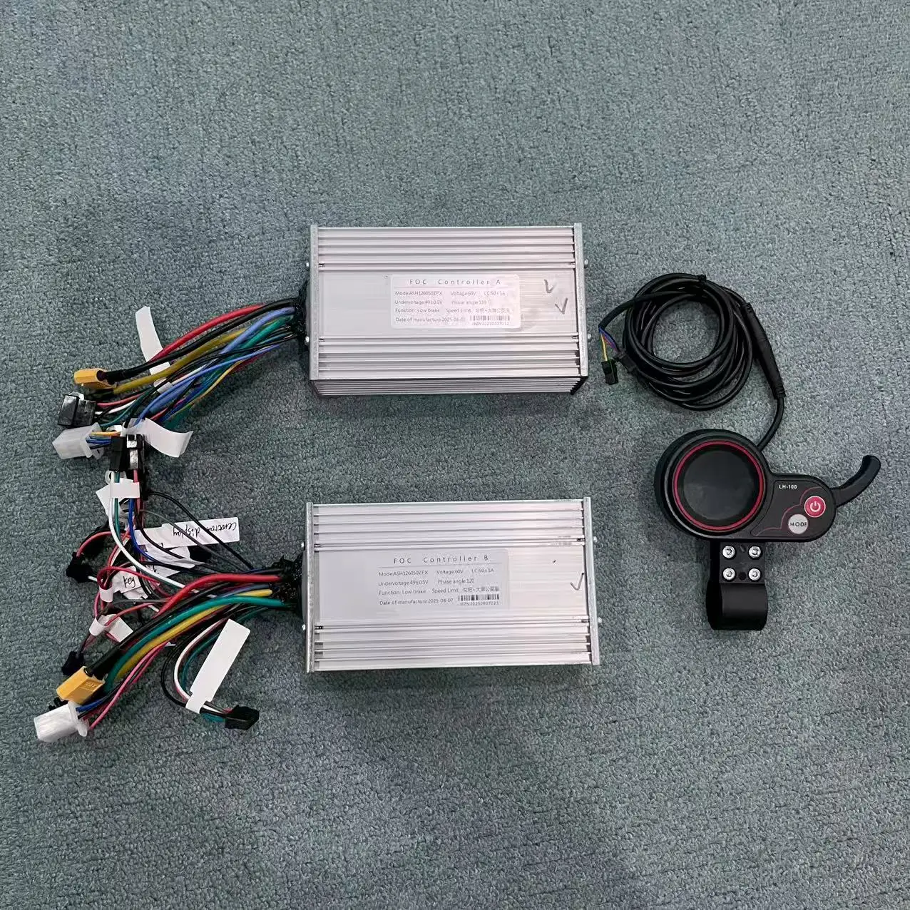 

60 В 50 А JB Jingbo Электрический скутер FOC Контроллер скорости A & B 5600 Вт 6000 Вт Двойной мотор Toursor ЖК-дисплей с центральным экраном Дисплей дроссельной заслонки