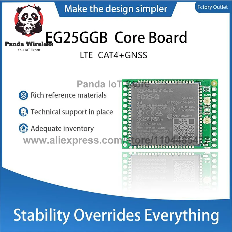 QUECTEL 4G CORE BOARD LTE CAT4+GNSS EG21GGB/EG25GGB/EC25AFA/EC25AFFA/EC25AFXGR/EC25AUFA/EC25EFA/EC25JFA/EC25EUXGR/EC25AUXGR