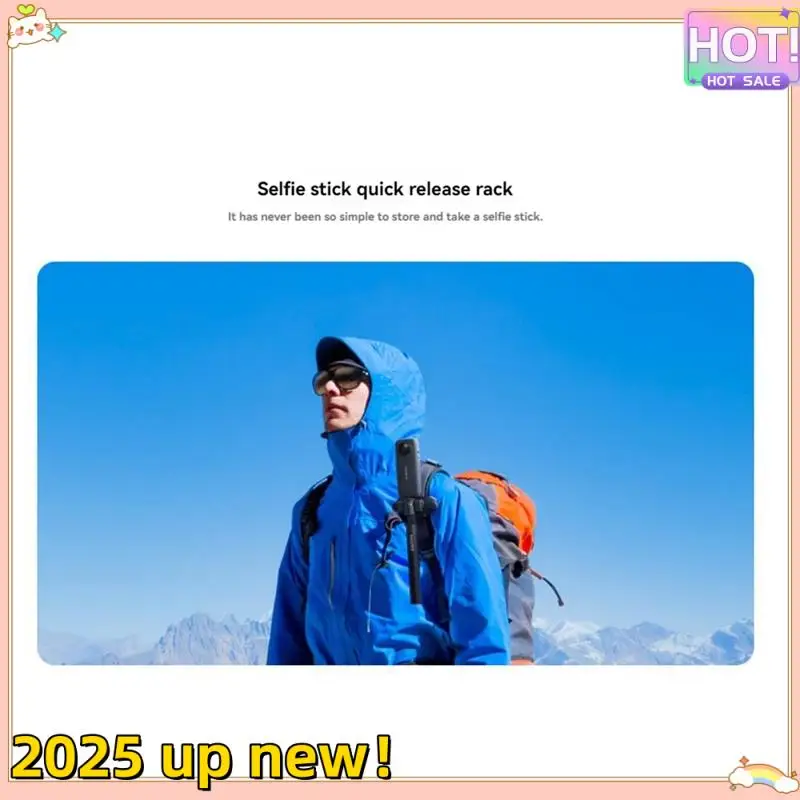 

Delicate Texture-Camera Hanger For Insta360 Selfie Stick Quick Release Hanger Belt Strap Carrying Strap Storage Sports Camera Ac