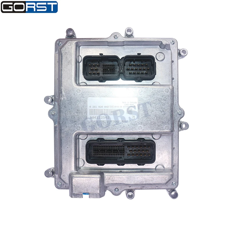 Electronic Control Unit 0281020048 for SAIC Hongyan Jieshi Sophie Iveco EDC7 Engine Auto Part 504122542