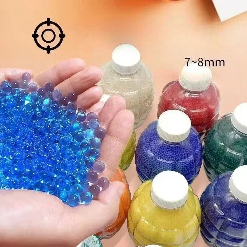 رصاصة كريستال ماصة رصاصة 7-8 مللي متر كرة ماء كريستال رصاصة كرة بروتون ممتازة