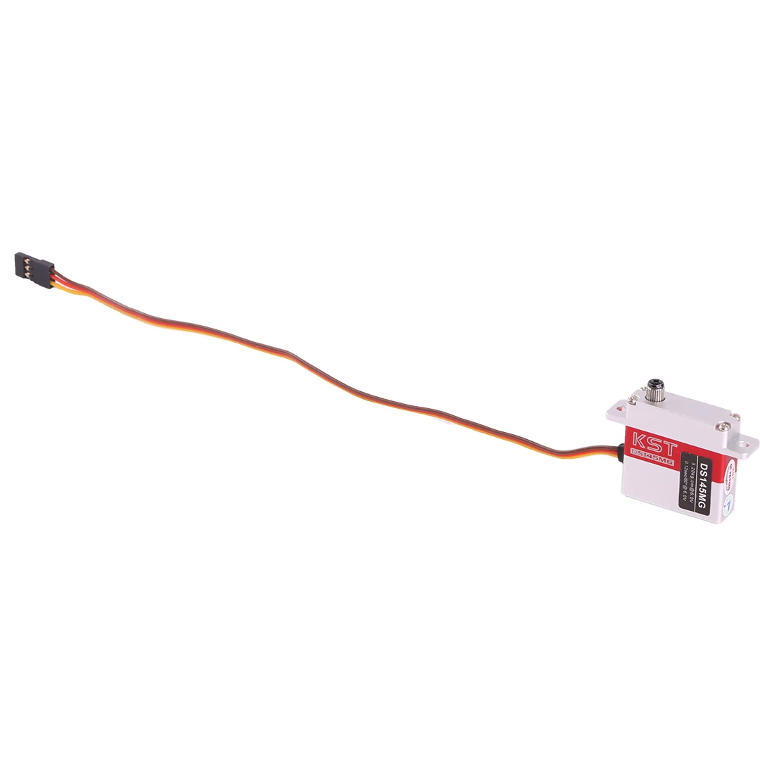 

KST DS145MG High Precision Metal Gear Digital Servo 6V 5kg 0.12 SEC for RC Car Robot Arm Boat Helicopter Wing Glider UAV
