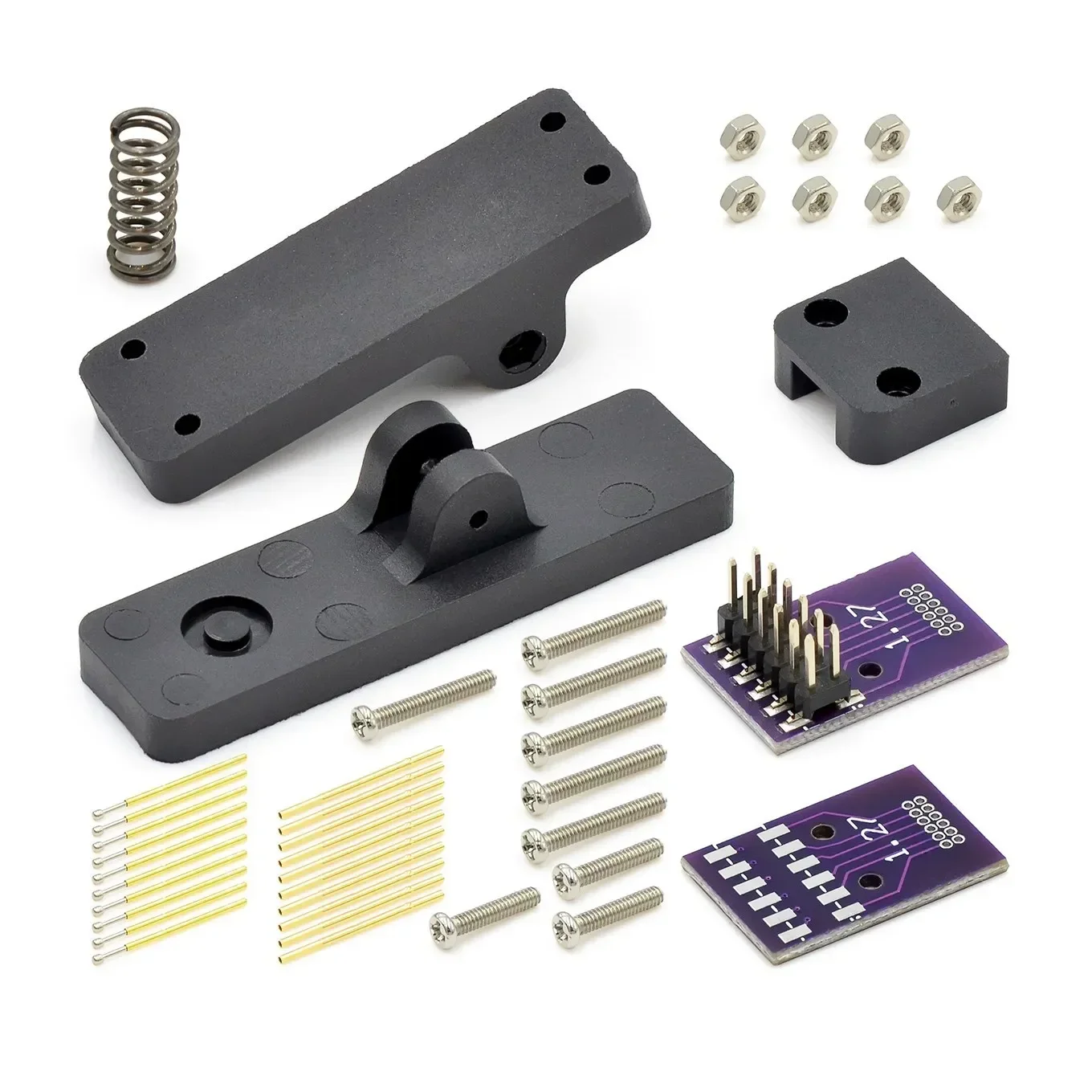 2.54mm 2.0mm 1.5mm 1.27mm PCB 클립 클램프 고정 장치 프로브 포고 핀 다운로드 프로그램 버닝 DIY