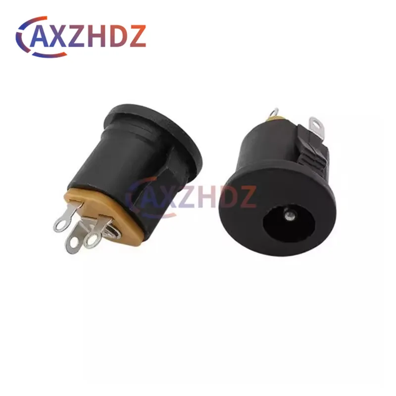 

10PCS 5.5*2.1 / 5.5 x 2.1mm DC022 DC-022K DC Power Socket/ DC Connector Panel Mounting DC-022 With Card slots