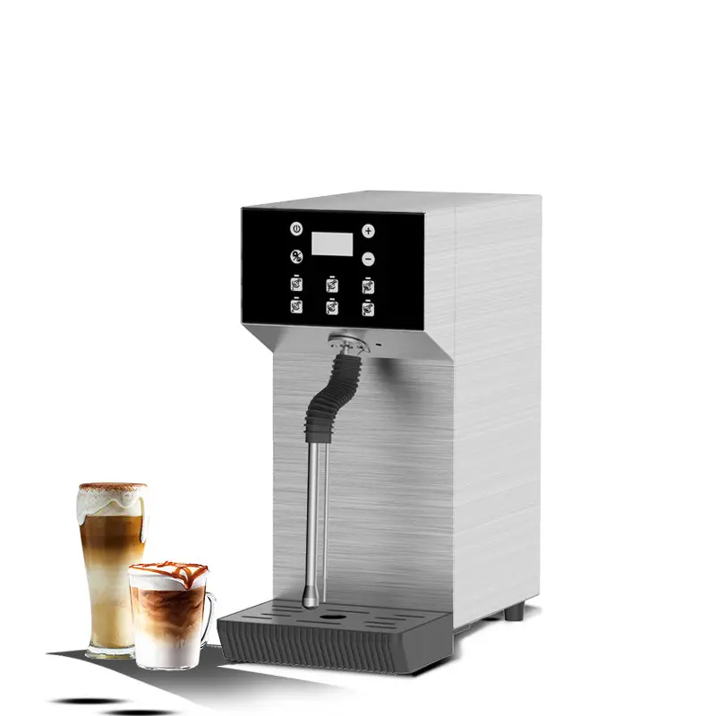 Commercial Countertop Milk Steamer 5L Stainless Steel Electric Automatic Milk Warmer and Frother Beverage Equipment