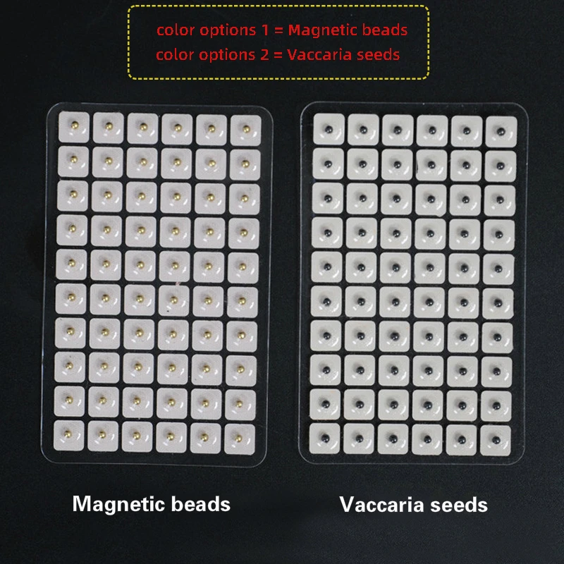 1800 Paste Magnetic beads therapy Auricular Ear Auriculotherapy Acupressure Therapy Ear Vaccaria Seeds Stickers weight loss Slim