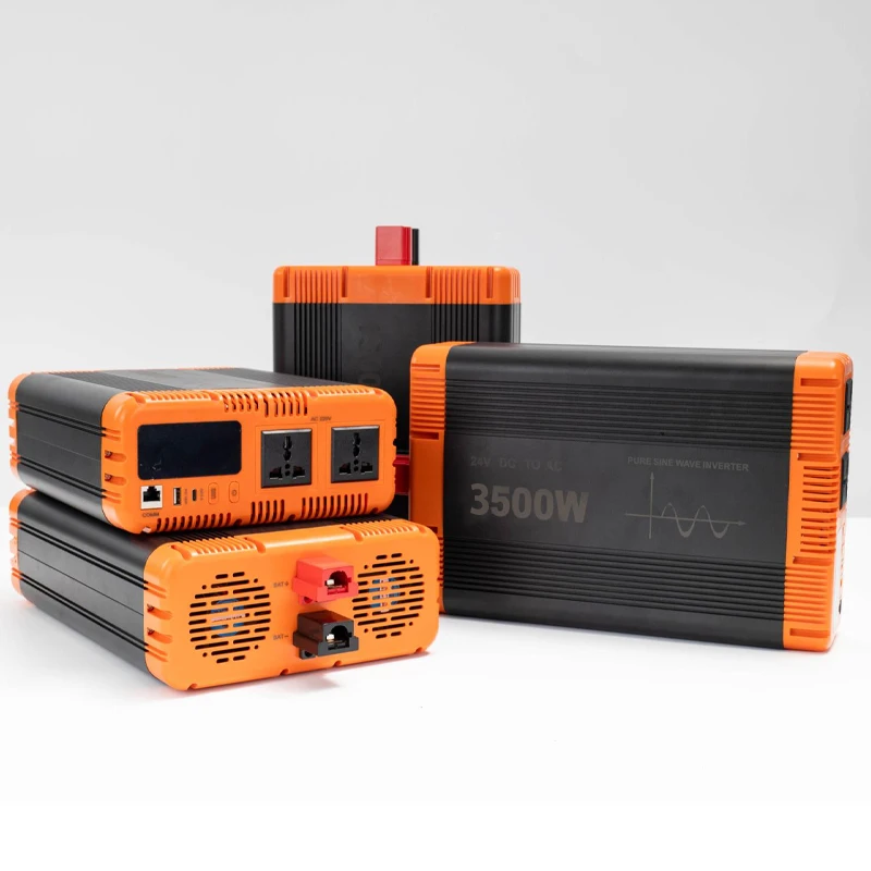 3500W Solar RV Pure Sine Wave Inverter DC 24V 48V AC 220V 230V 240V Converter For Home Car For Powering Air Appliances