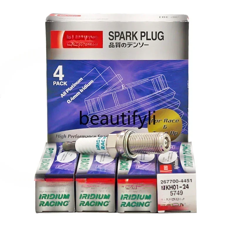 Denso competitive spark plug IKH01 8 degrees 9 degrees 10 degrees modified first-order second-order EA888 4 pcs