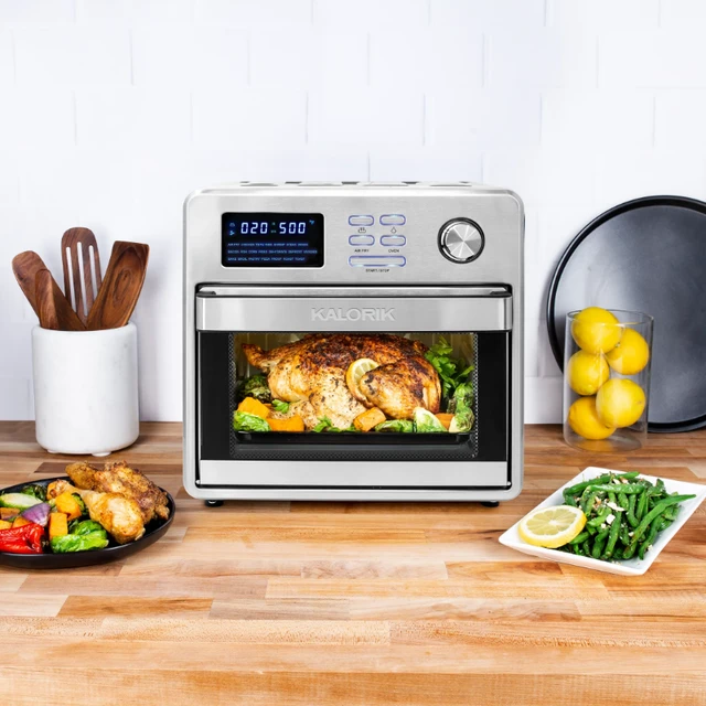 Kalorik MAXX 16 Quart Digital Air Fryer Oven Stainless Steel AFO 47797 SS air fryers kitchen accessories air fryer oven AliExpress 6