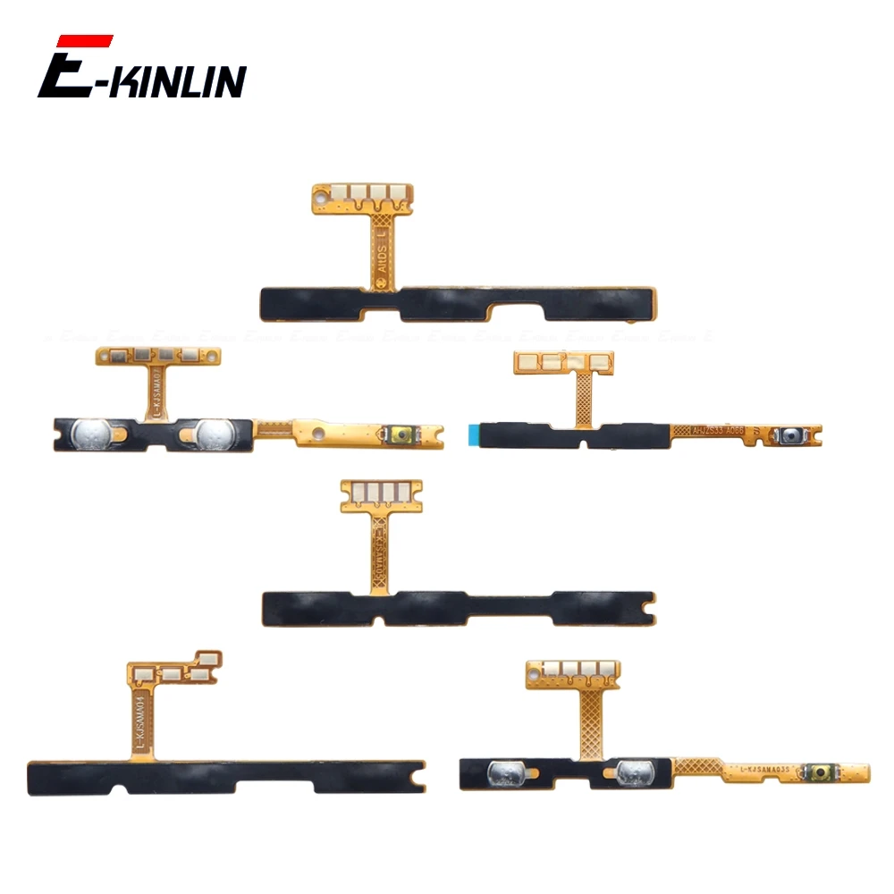 Power Switch On Off Volume Side Button Key Flex Cable For Samsung Galaxy A07 A06 A05s A05 A04s A04e A04 A03s A03 US EU Core
