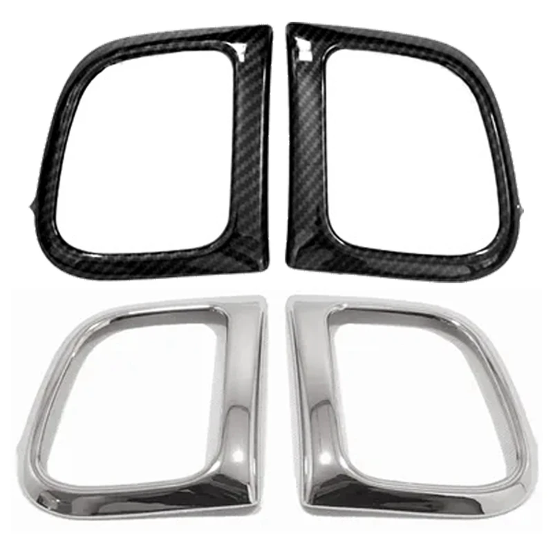 Car Modification Interior Air Condition Outlet Vent Trim Side Air Vent Trim Frame For Jeep Grand Cherokee WK2 2011-19