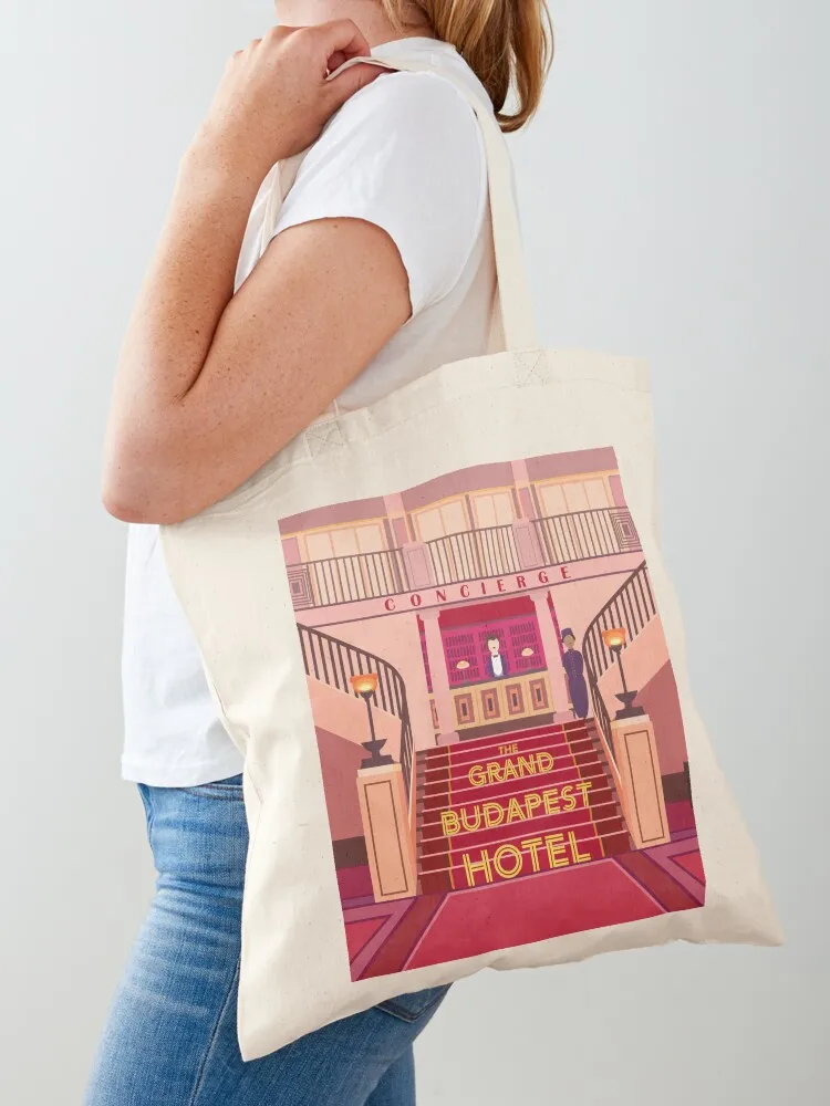 

The Grand Budapest Hotel Lobby Tote Bag female bag tote bag woman Reusable bags shopping bags foldable