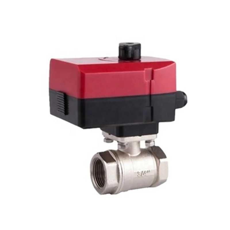 

ATV&UTV1/2in 2-way Brass Switch Valve Electric Control Actuator Electric Brass Ball Valve Motorized Valve