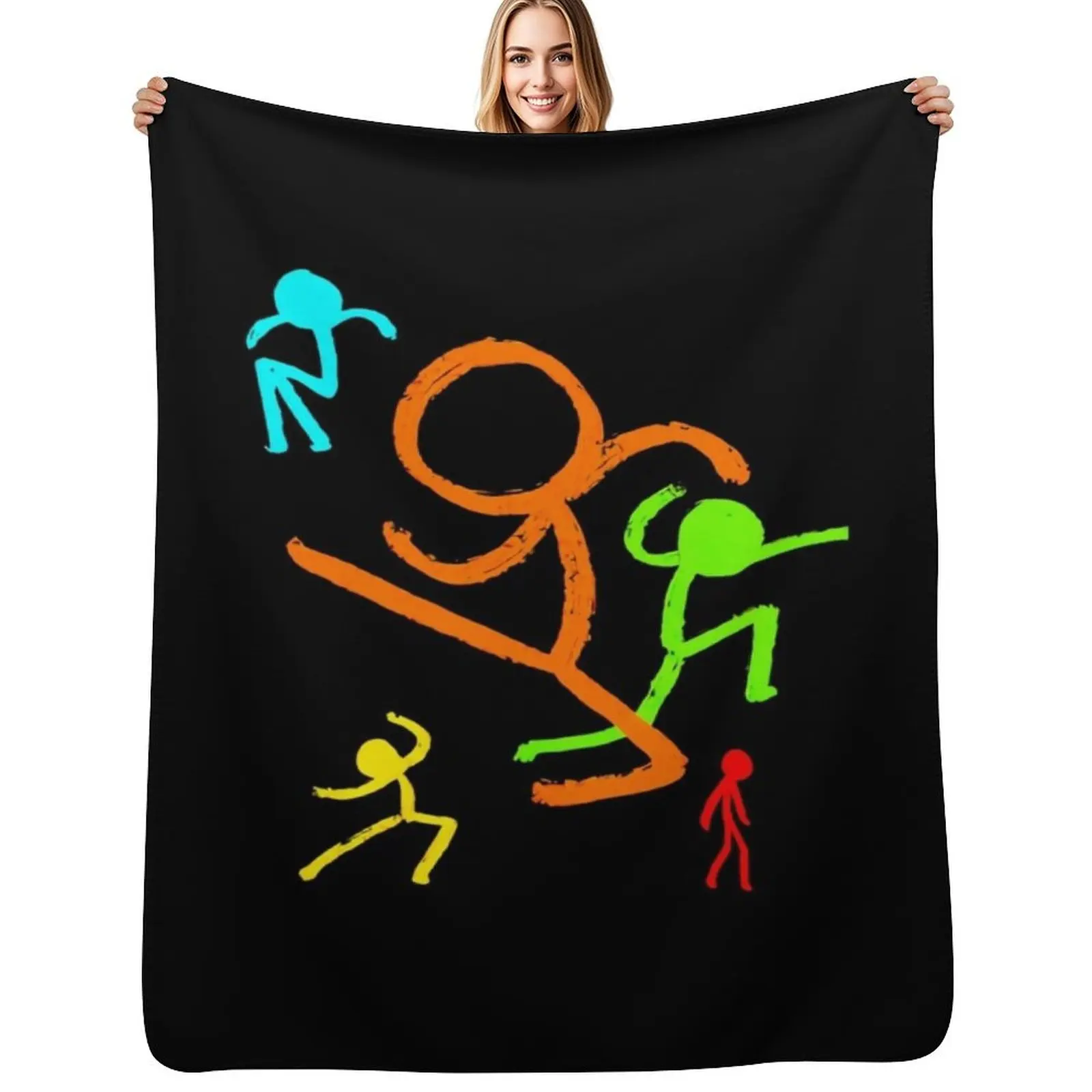 

alan becker Throw Blanket Beautifuls Blankets For Baby Warm Bed covers Blankets