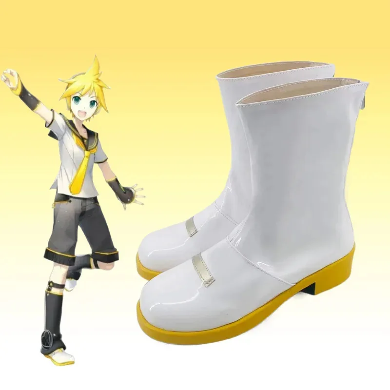 

1024, зеркальный звук Vocaloid, двойное зеркало, звуковое соединение, обувь для косплея Rin Formula, дополнительный элемент, анимационная выставка Perfo