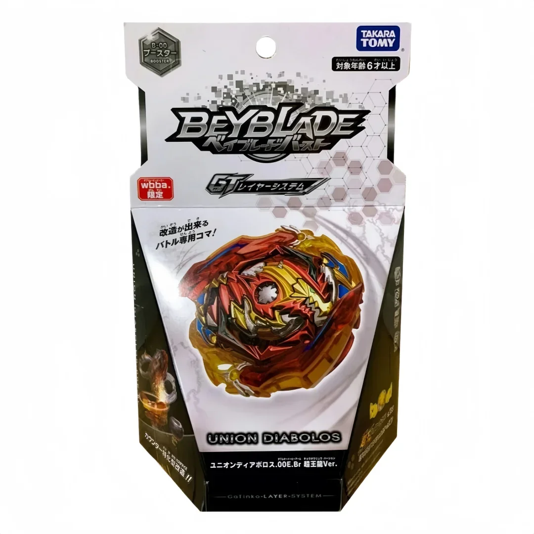 BIyscollector ORIGINALE TAKARA TOMY BEYS TT B-00 Burst Union Diabolos.00E.Br (Super King Dragon)