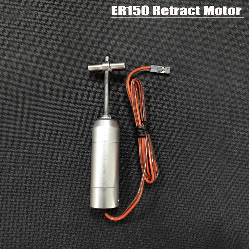 

ER150 M4 12-17KGS / ER120 M3 M4 4-8KGS / ER200 M4 17-30KGS Retract Motor for JP Hobby Jet Plane Full Metal Electric Retract DIY