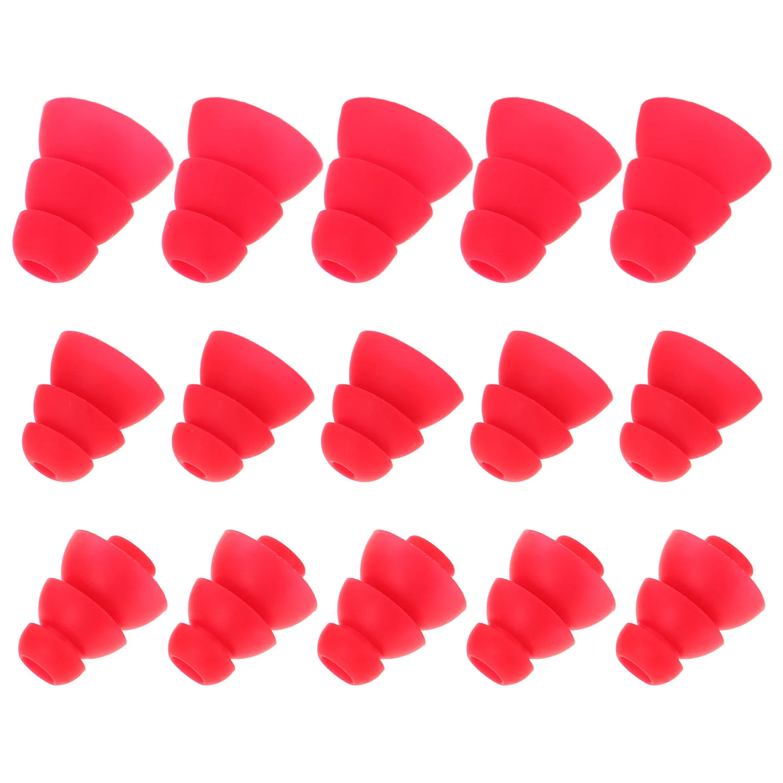 

15Pcs Earbud Caps Silicone Replacement Earbud Tips Earphone Cover Accessories Noise Reduction Comfortable Long-Lasting Design