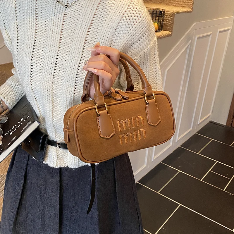 

2025 Women's Chic Top Handle Shoulder Bag, Luxe Crossbody Purse, Day to Night Tote, Casual Sling Bag, Minimalist Leather Bag