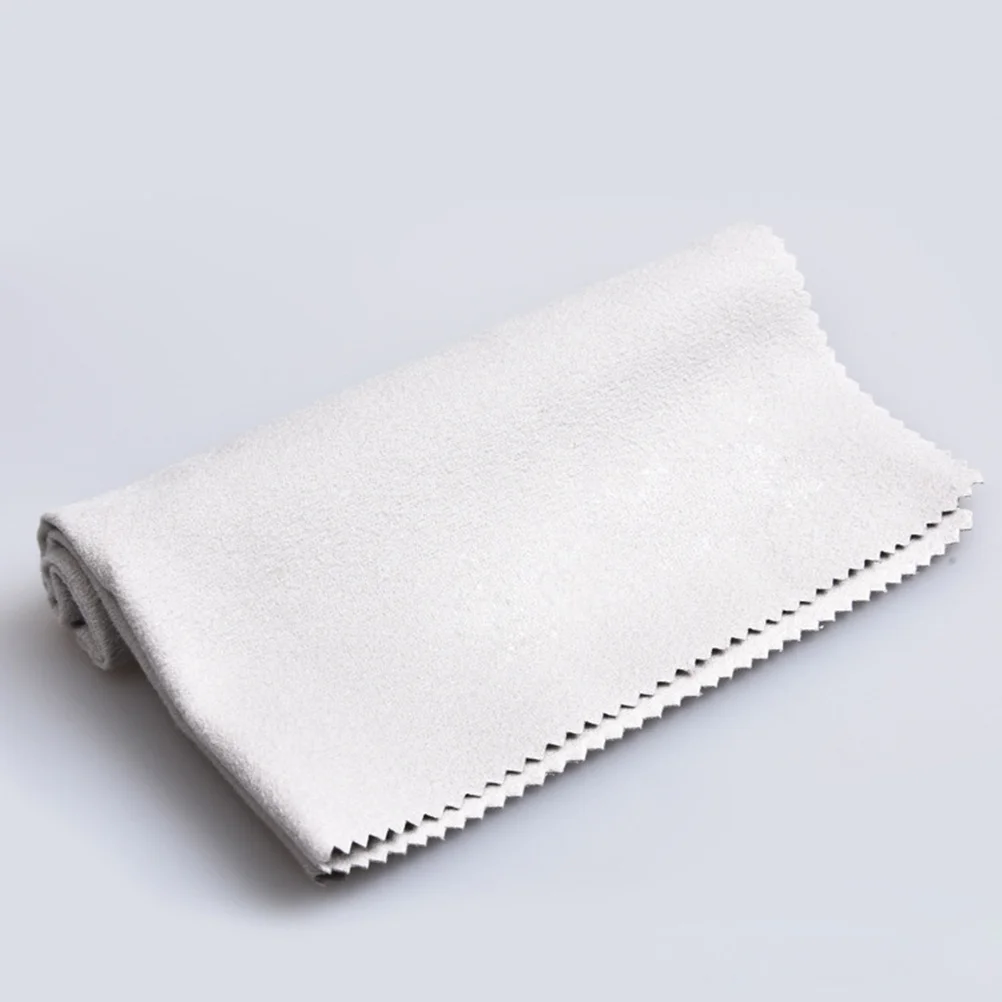 

4pcs Microfiber Cleaning Cloth White Soft Reusable For Guitar Violin Piano Trumpet Sax Phone Screen Glasses Jewelry Eyeglass