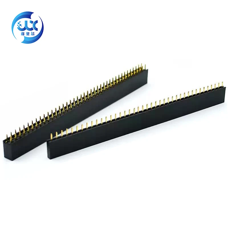 

2.54mm Pitch Single Row Seat Double Row Female Seat Pin Socket 15/20/40Pin One Row Female