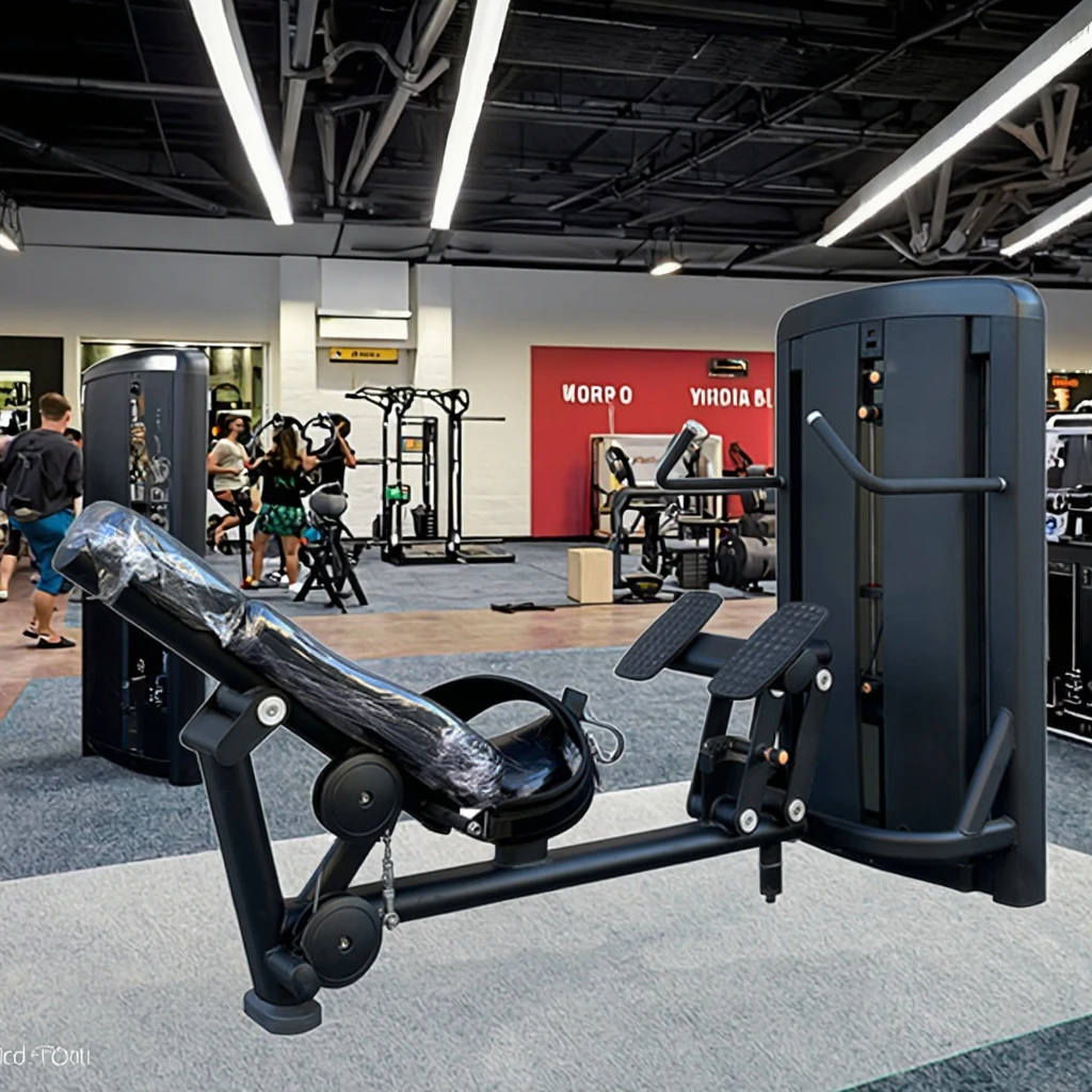 

Commercial Gym Trainer Machine Strength Training Bodybuilding Fitness Glute Kickback Isolator Thigh