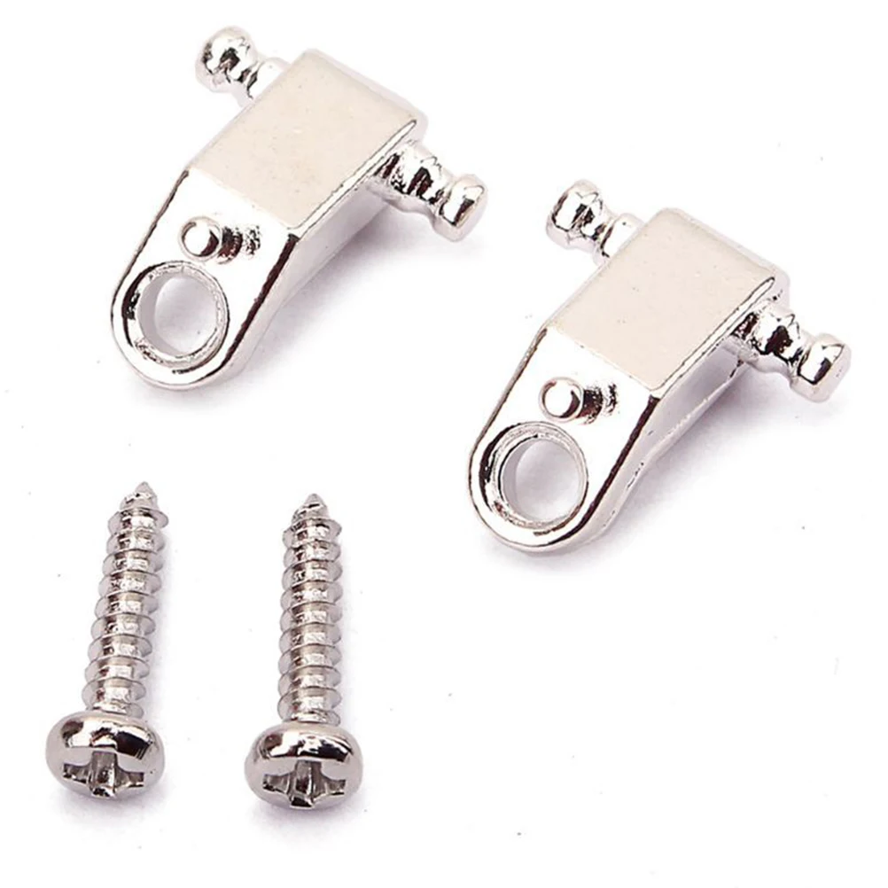 

2 Sets String Press Retainer Guitar Mounting Tree Input Roller Screws Retainers Moment