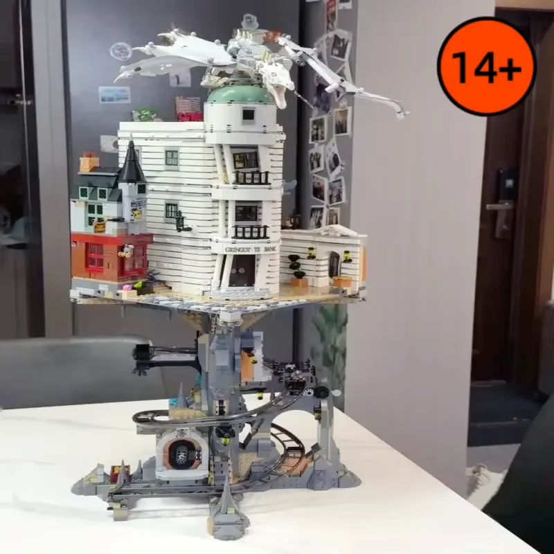 

Новый конструктор 4803 детали: Замок-сейф из фильма «Магический мир» (76417) – модель банка, строительные блоки для взрослых и детей, игрушки, подарки на день рождения